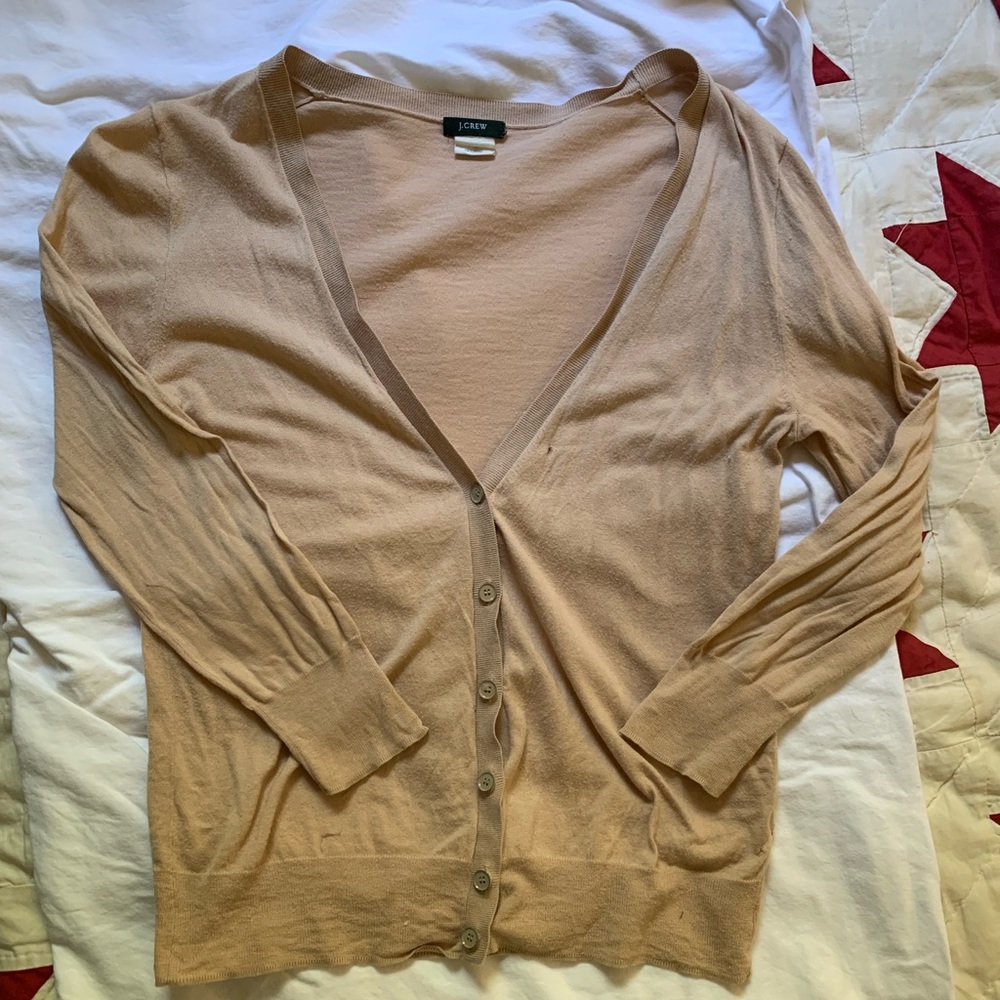 J Crew Lightweight Cardigan XS